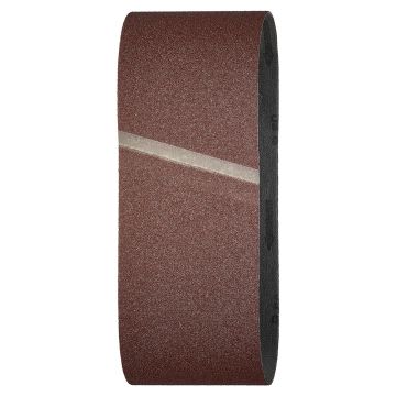 Set 3 benzi de slefuit Wolfcraft 1715000, pentru lemn si metale, Gr. A60, 40x303 mm