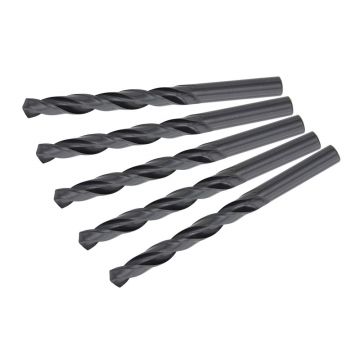 Set 5 burghie pentru metal DeWALT DT5191, tip HSS-R, DIN 338, 10x87x133 mm