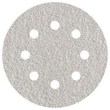 Set 5 foi abrazive Wolfcraft 1157000, prindere velcro, pentru vopsea/lac, D 125 mm