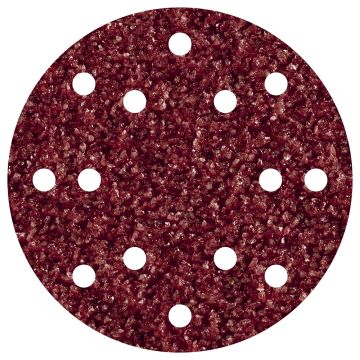 Set 5 foi abrazive Wolfcraft 1840000, prindere velcro, pentru lemn si metal, D 150 mm