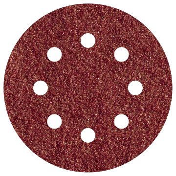Set 5 foi abrazive Wolfcraft 2272000, prindere velcro, pentru lemn, D 115 mm