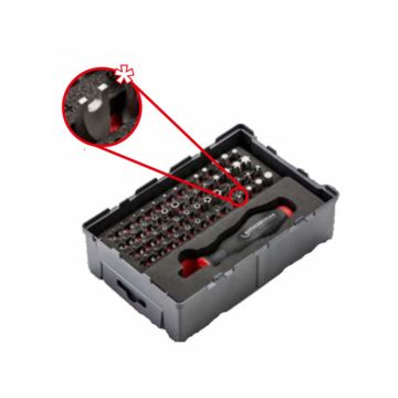 Set 53 biti Rothenberger 1000002181 Robox, 1/4''