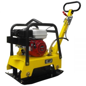 AGT  CRBH 130 - Placa compactoare reversibila 630x400 mm Honda GX 160 5.5 CP benzina fara plumb pad vulkolan