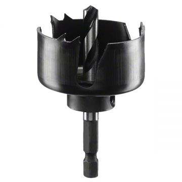 Bosch  2609256D04 - Carota pentru lemn 48  mm tija hexagonala adaptor cu burghiu de centrare