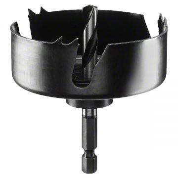 Bosch  2609256D09 - Carota pentru lemn 70  mm tija hexagonala adaptor cu burghiu de centrare