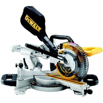 DeWalt  DCS365N  - Fierastrau circular stationar fara acumulatori si incarcator Li-Ion 18 V - Ah 184x16 mm functie glisare led iluminare frana motor