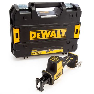 Fierastrau tip sabie compatibil cu acumulatori XR Li-Ion Dewalt DCS369NT, 18 V, valiza transpot
