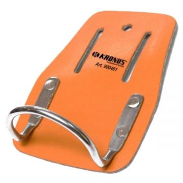 Kronus  900461 - Suport din piele cu carlig fix pentru ciocan 105x140 mm
