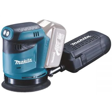 Makita DBO180Z - Slefuitor cu excentric fara acumulatori si incarcator Li-Ion 18 V - Ah 125 mm Makita DBO180Z - Slefuitor cu excentric fara acumulatori si incarcator Li-Ion 18 V - Ah 125 mm