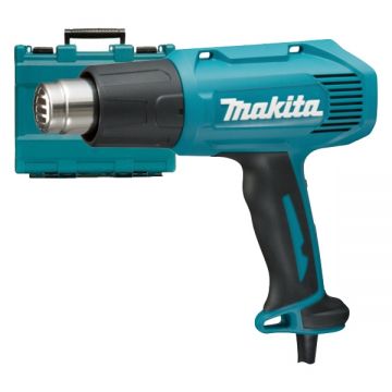 Makita HG5030K - Suflanta cu aer cald 1600 W 350-500 grade C 350-500 l/min valiza plastic Makita HG5030K - Suflanta cu aer cald 1600 W 350-500 grade C 350-500 l/min valiza plastic