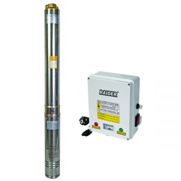 Raider  RD-WP24 - Pompa submersibila de mare adancime 1100 W 86 m 80 l/min - inch monofazata