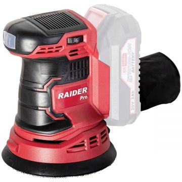 Raider  RDP-SRSA20 - Slefuitor cu excentric fara acumulatori si incarcator Li-Ion 20 V - Ah 125 mm