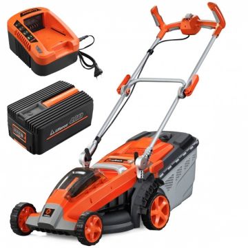 Redback  ADVANCEDE137C - Masina de tuns iarba cu 1 acumulator Li-Ion 40 V 4 Ah 37 cm 40 l
