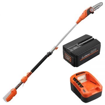 Redback  EXPERTE608D - Drujba cu 1 acumulator Li-Ion 40 V 6 Ah 20 cm 6 m/s