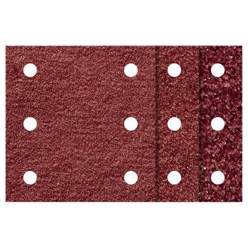 Set 10 foi abrazive Wolfcraft 1761000, pentru lemn si metale, Gr. A60, A120, A240, 100x115 mm