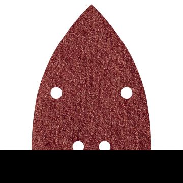 Set 10 foi abrazive Wolfcraft 1764000, Gr. 240, perforate, cu scai, 136x96 mm