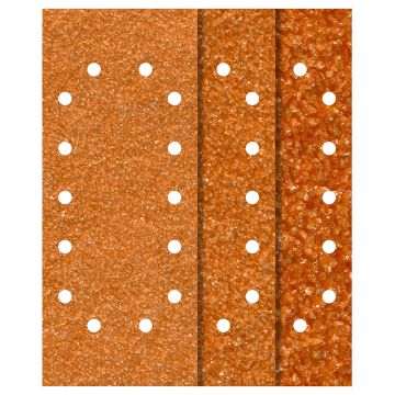 Set 25 foi abrazive Wolfcraft 1986200, pentru lemn si metale, Gr. A40, A80, A120, 115x280 mm