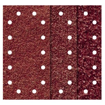 Set 5 foi abrazive Wolfcraft 1990000, pentru lemn si metale, Gr. A40, A80, A120, 115x230 mm