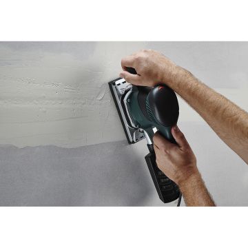 Set 5 foi abrazive Wolfcraft 8468000, pentru paci din gips carton, lemn si vopsea , Gr. A80, A120, A220, 93x190 mm