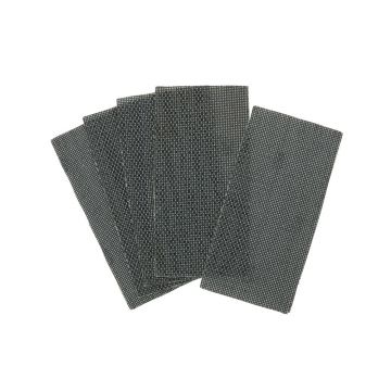 Set 5 plase abrazive DeWalt DTM8621, 93x190 mm, granulatie 80