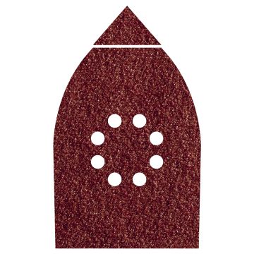 Set 6 foi abrazive autoadezive Wolfcraft 1794000, Gr. 180, perforate, 107x142 mmcu scai
