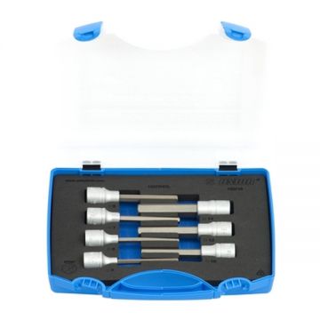 Unior  192/16 - Set capete chei tubulare 5-14  mm patrat 1/2 inch 7 bucati