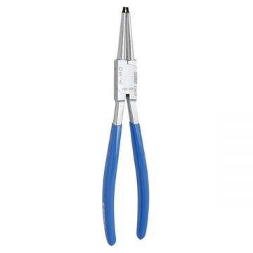 Unior  536/1P - Cleste pentru inele siguranta cu varf drept 300 mm inele exterioare