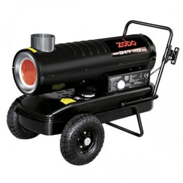 Zobo  ZB-H70 - Tun de caldura pe motorina 18 kW 500 m3/h 38 l ardere indirecta monofazat