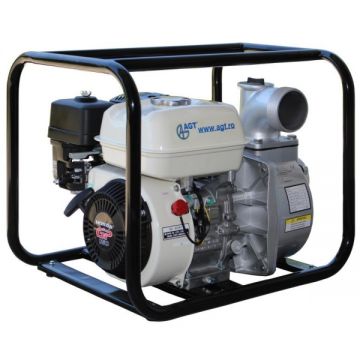 AGT  WP 30 HKX GP - Motopompa Honda OHV 4 timpi racire cu aer 5.5 CP 8 m 1000 l/min apa curata