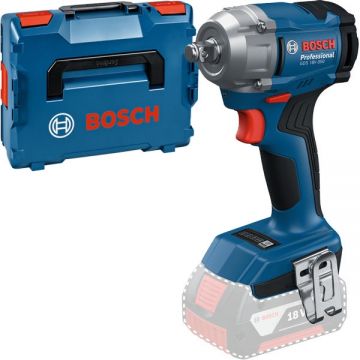 Bosch  GDS 18V-350 - Masina de insurubat cu impact fara acumulatori si incarcator Li-Ion 18 V - Ah patrat 1/2 inch 350 Nm M10-M18 valiza speciala