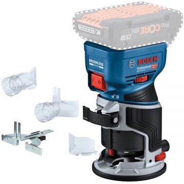 Bosch  GKF 18V-8 - Masina de frezat fara acumulatori si incarcator Li-Ion 18 V - Ah 6 6.35 8 mm