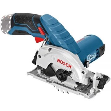 Bosch  GKS 12V-26 - RESIGILAT - Fierastrau circular fara acumulatori si incarcator Li-Ion 12 V - Ah 85x15 mm