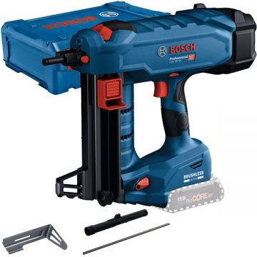 Bosch  GNB 18V-40 - Pistol de batut cuie  fara acumulatori si incarcator Li-Ion 18 V - Ah cuie pentru beton valiza speciala