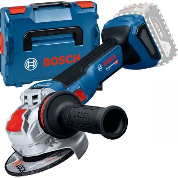 Bosch  GWX 18V-11 S X-LOCK - Polizor unghiular fara acumulatori si incarcator Li-Ion 18 V - Ah 125 mm valiza speciala