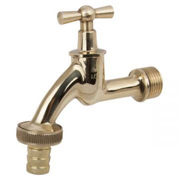 Evosanitary  670206 - Robinet dublu serviciu 3/4 inch-1 inch fielt exterior - racord furtun
