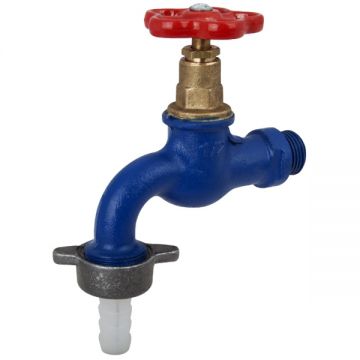 Evosanitary  675006 - Robinet dublu serviciu 1/2 inch-3/4 inch fielt exterior - racord furtun