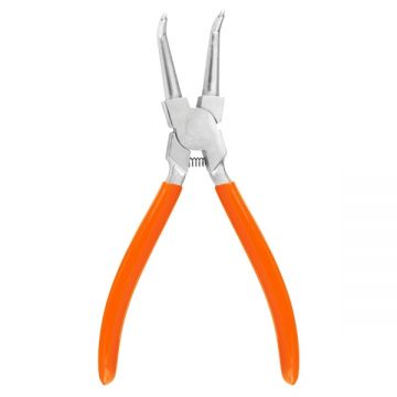 Evotools  603024 - Cleste pentru inele siguranta cu varf indoit 180 mm inele interioare