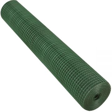 Evotools  674455 - Plasa sarma  zincata plastifiata 10x0.5 m
