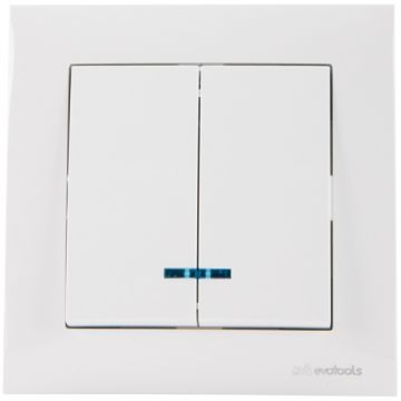Evotools  678540 - Intrerupator dublu - A
