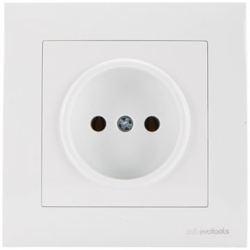 Evotools  678544 - Priza simpla 230 V sub tencuiala