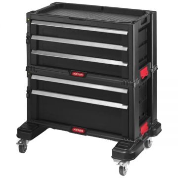 Keter  237007 - Dulap pentru scule  560x290x500 mm 5  compartimente banc de lucru