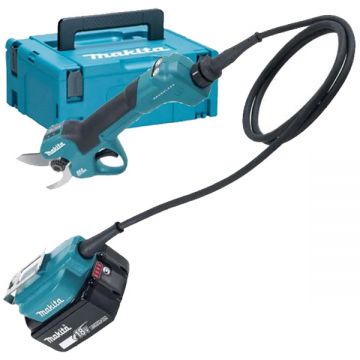 Makita  DUP180T001 - Foarfeca de gradina pentru crengi cu 1 acumulator Li-Ion 18 V 5 Ah 30 mm motor fara perii