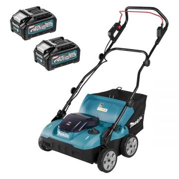 Makita  UV001GM201 XGT - Scarificator cu 2 acumulatori Li-Ion 40 V 4 Ah 380 mm