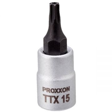 Proxxon  23756 - Capat cheie tubulara cu profil TX15 cu gaura 33 mm 1/4 inch