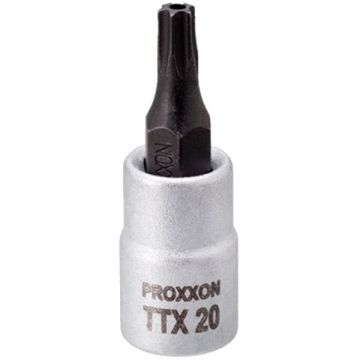 Proxxon  23758 - Capat cheie tubulara cu profil TX20 cu gaura 33 mm 1/4 inch
