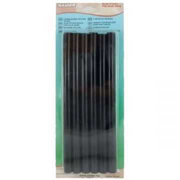 Raider  156704 - Baghete silicon negre 11x200 mm 6 bucati -