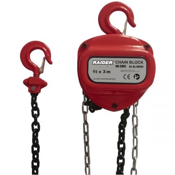 Raider  RD-CB01 - Palan manual 3 m 1000 kg
