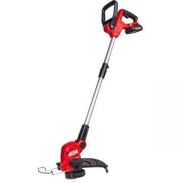 Raider  RDP-CGT20 Set - Trimmer gazon cu 1 acumulator Li-Ion 20 V 2 Ah 300 mm cap cu fir