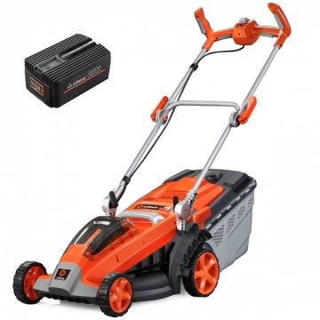 Redback  E137C - Masina de tuns iarba cu 1 acumulator Li-Ion 40 V 6 Ah 37 cm 40 l