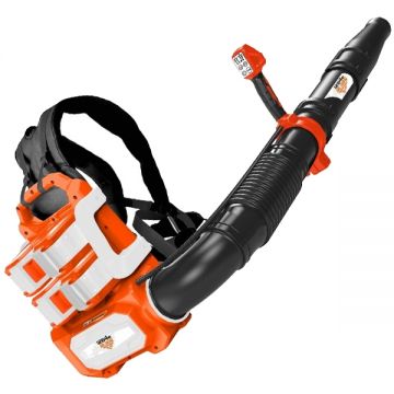 Ruris  1284E - Suflanta de gradina cu 2 acumulatori Li-Ion 20 V 4 Ah 1100 m3/h motor fara perii turatie reglabila